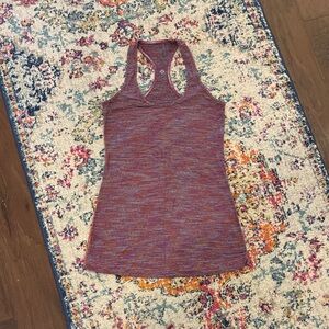 lululemon athletica Purple Racerback Tank Top